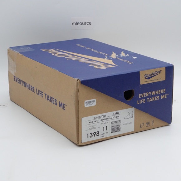 NEW Men's US Size 12 / UK 11 Blundstone 1398 Non-Safety Slip-On Leather Shoes - Picture 3 of 7